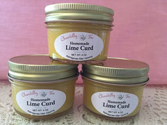 Chantilly's Luscious Homemade Lime Curd 4 oz.